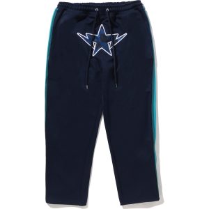 BAPE X JUST DON COLOR CAMO STA RELAXED FIT TRACK PANTS MENS